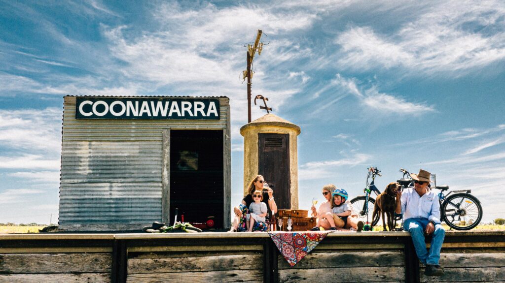 Dogs at coonawarra siding