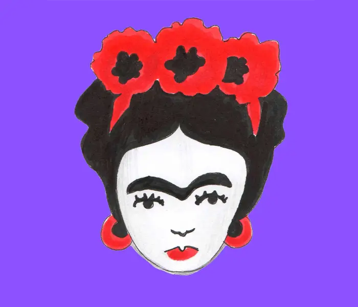 Whimsical Frida Paint & Sip workshop