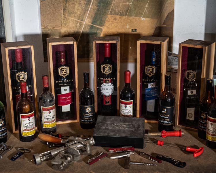 old zema wines in museum area