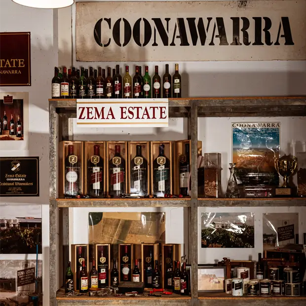 zema esate museum area bottles