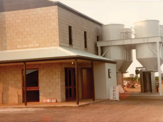 zema estate building and winery built in 1983